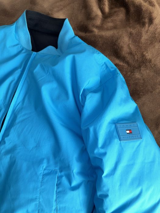 Geaca Tommy Hilfiger puf cu 2 fețe