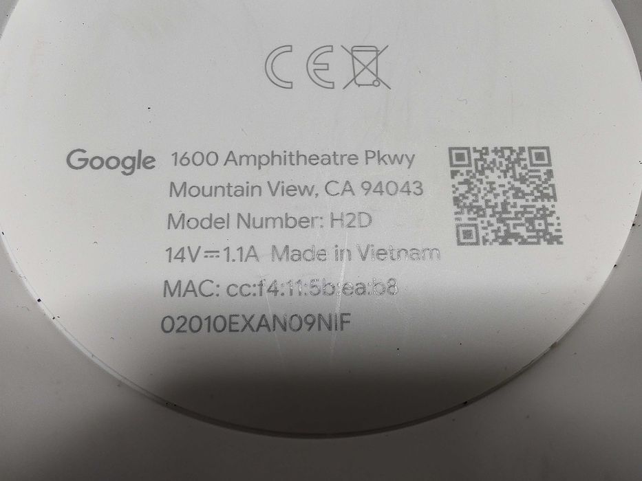 Sistem 3 routere mesh Google Nest wifi router smart mesh H2D point H2E