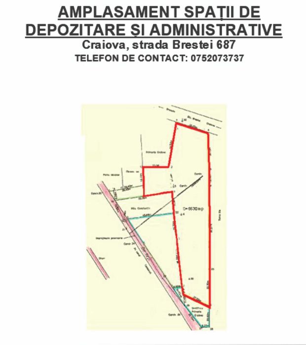 De vanzare ansamblu-hale+teren 6650mp-Craiova