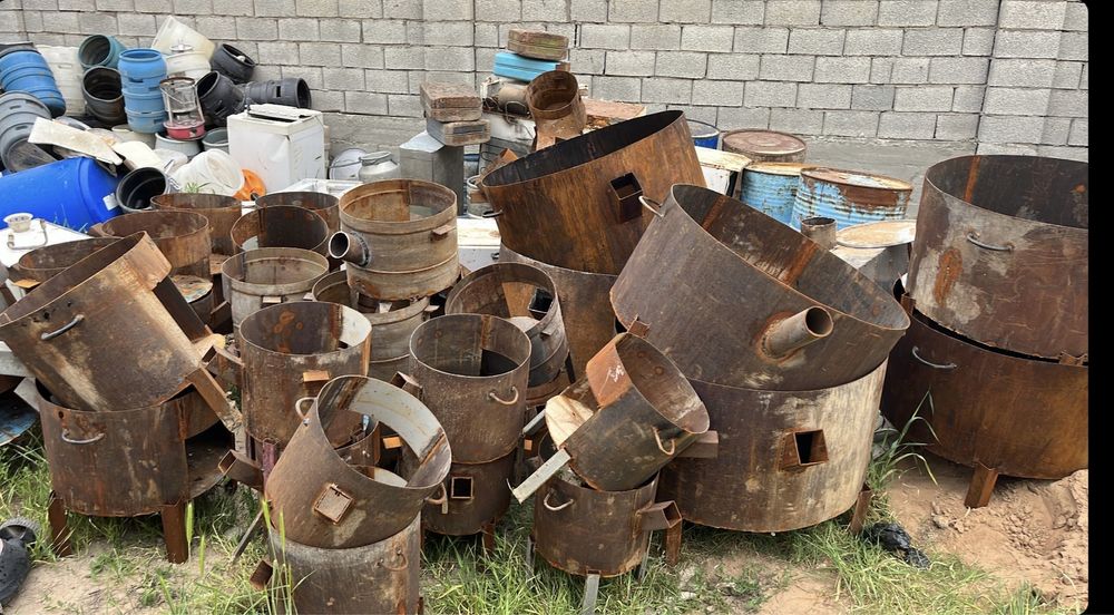 Ошактар ар турлы молшерде ар турли калындыкта