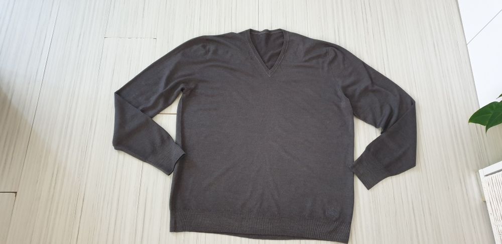 Burberry Extrafine Merino Wool Made in Italy Mens Size 2XL ОРИГИНАЛ!
