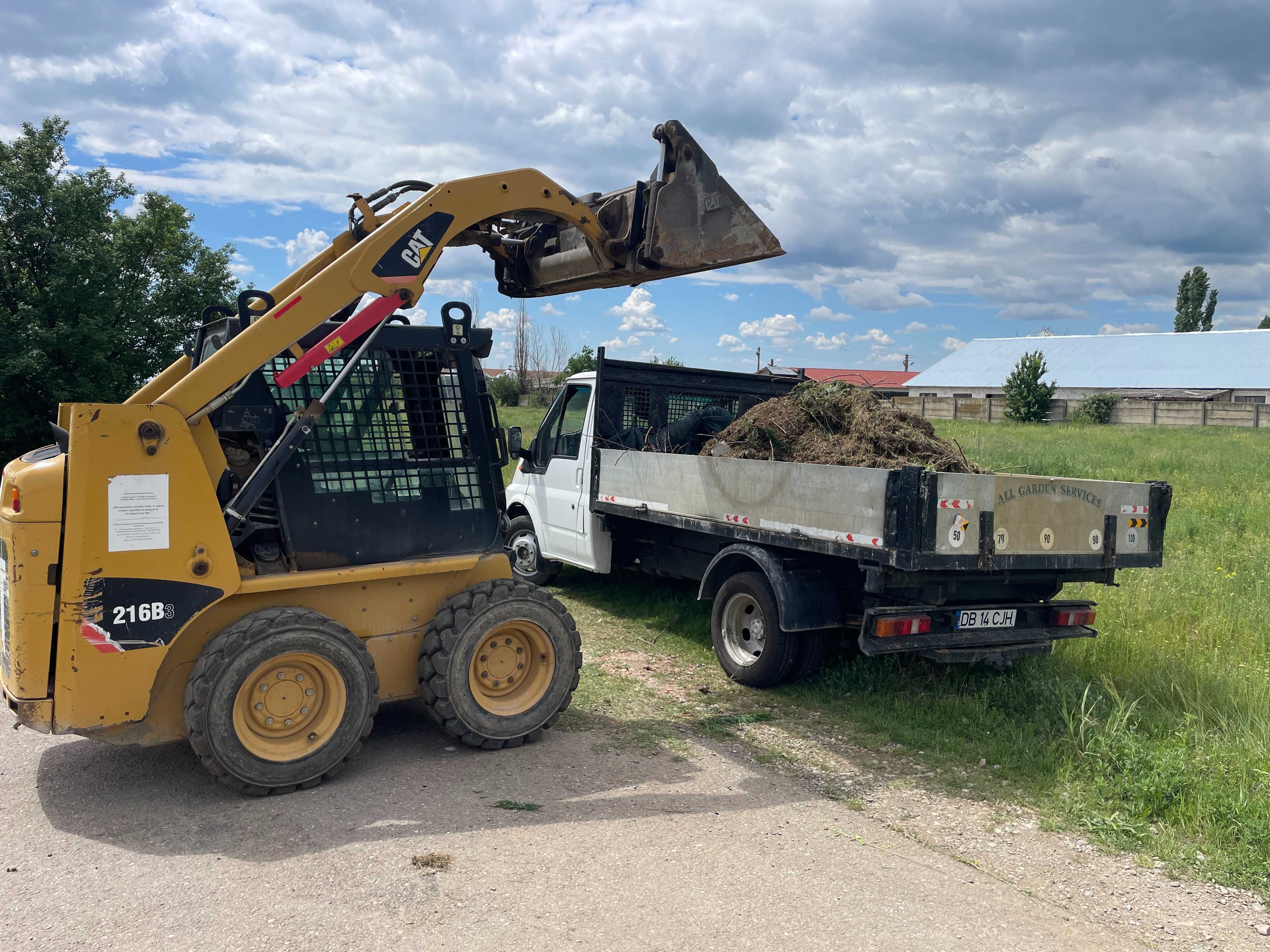 inchiriez miniincarcator bobcat miniexcavator lucrari sapaturi santuri