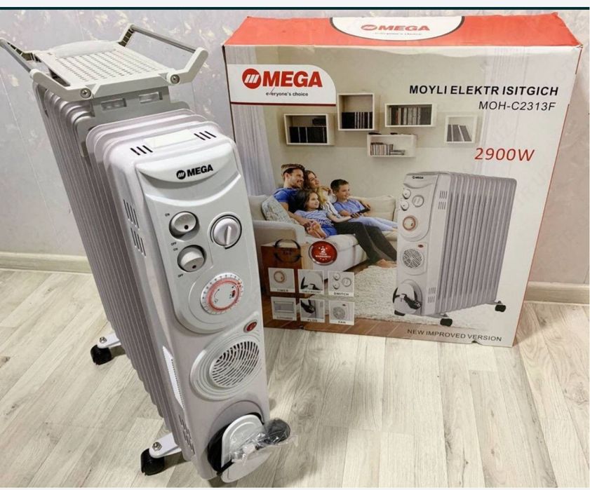 Масляный обогреватель MEGA 13 скидка со склада доставка бесплатно