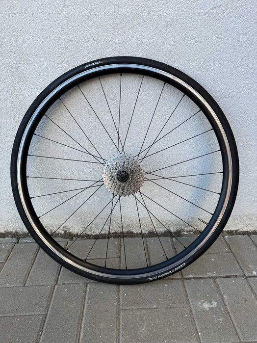 Roti cursiera DT Swiss 350 + DT Swiss R460, GP 5000, Shimano 105 11-32