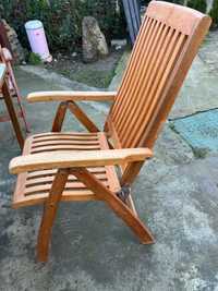 Masa lemn masiv cu 4 scaune