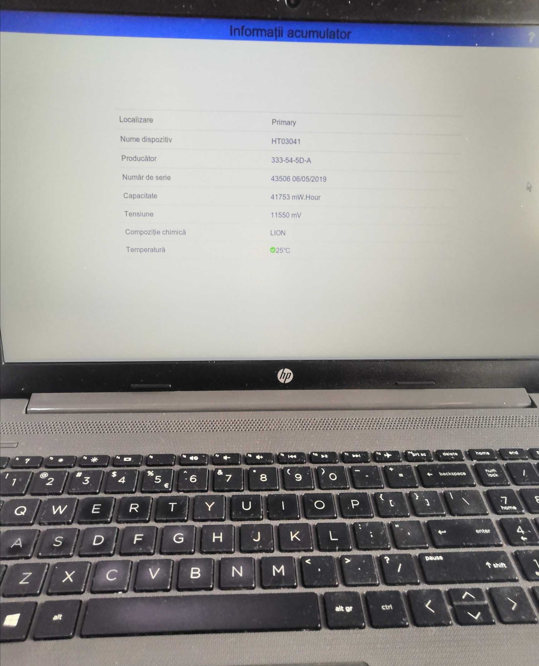 HP 250 G7 Intel Core i5, 1.60GHz, 8GB, 256GB SSD, Windows 11
