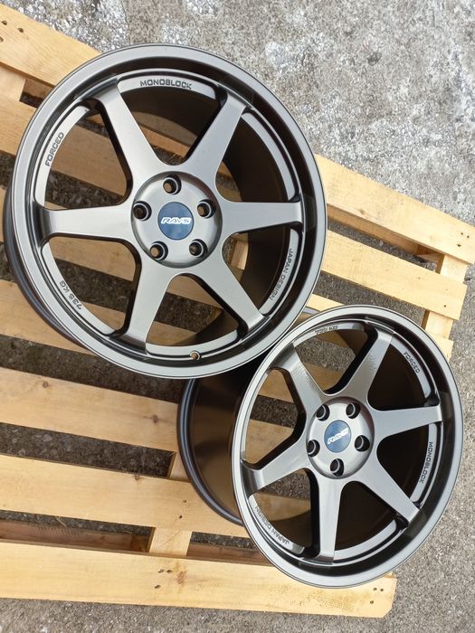18.Rays T37 Volk Racing Forced Japan 9.5ж ет40 Mitsubushi Nissan Honda