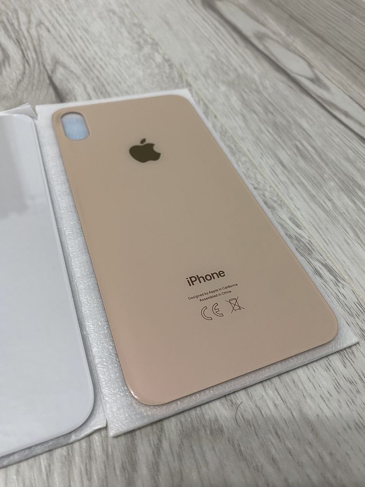 Capac spate sticla iPhone XS MAX Gold / Silver / Black