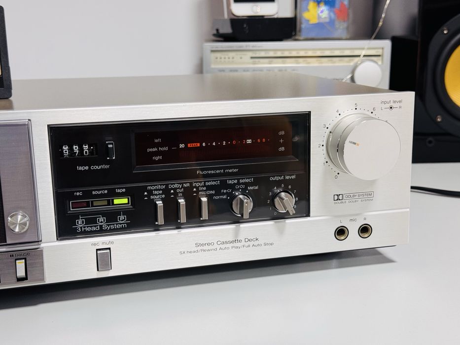 Deck de colecție TECHNICS RS-M260, 3 HEAD,sunet calitativ,servisat !!