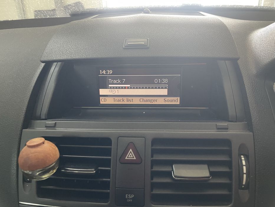 Player / navigatie w204 mercedes c class / display color