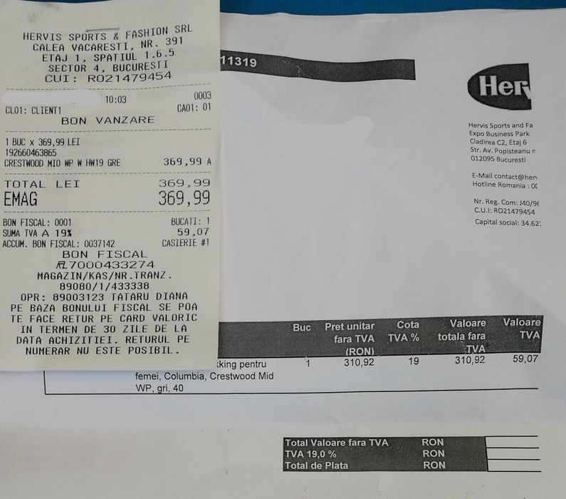 Bocanci impermeabili Columbia Crestwood Mid 40 dama