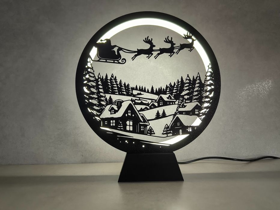 Decorațiuni de Crăciun unice – realizate 3D