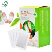 Китайский детокс пластырь для выведения токсинов Foot Patch