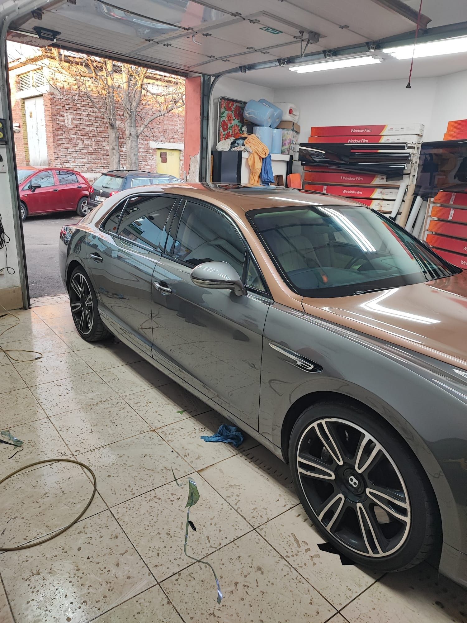 Montaj folie auto LLumar 199