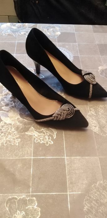 Туфли велюр 40р.