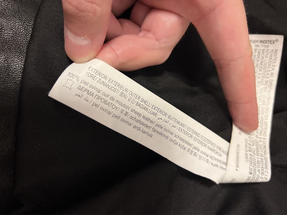 Vand geaca Zara piele naturala