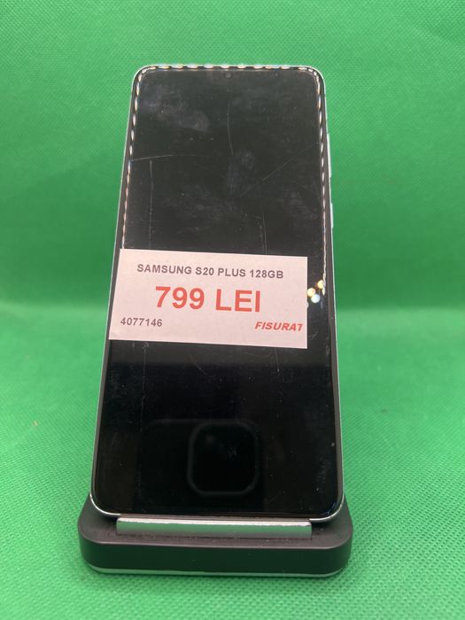 Samsung S20 Plus 128GB, fisurat, Amanet Lazar Crangasi, 40771