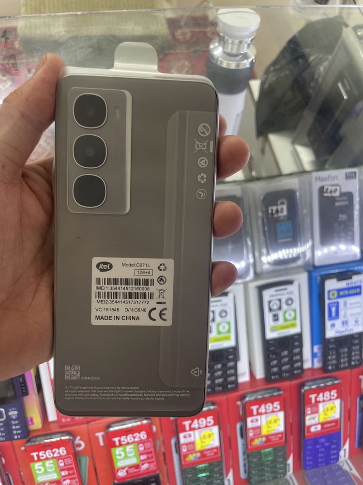 Itel city 100 xolati yangi