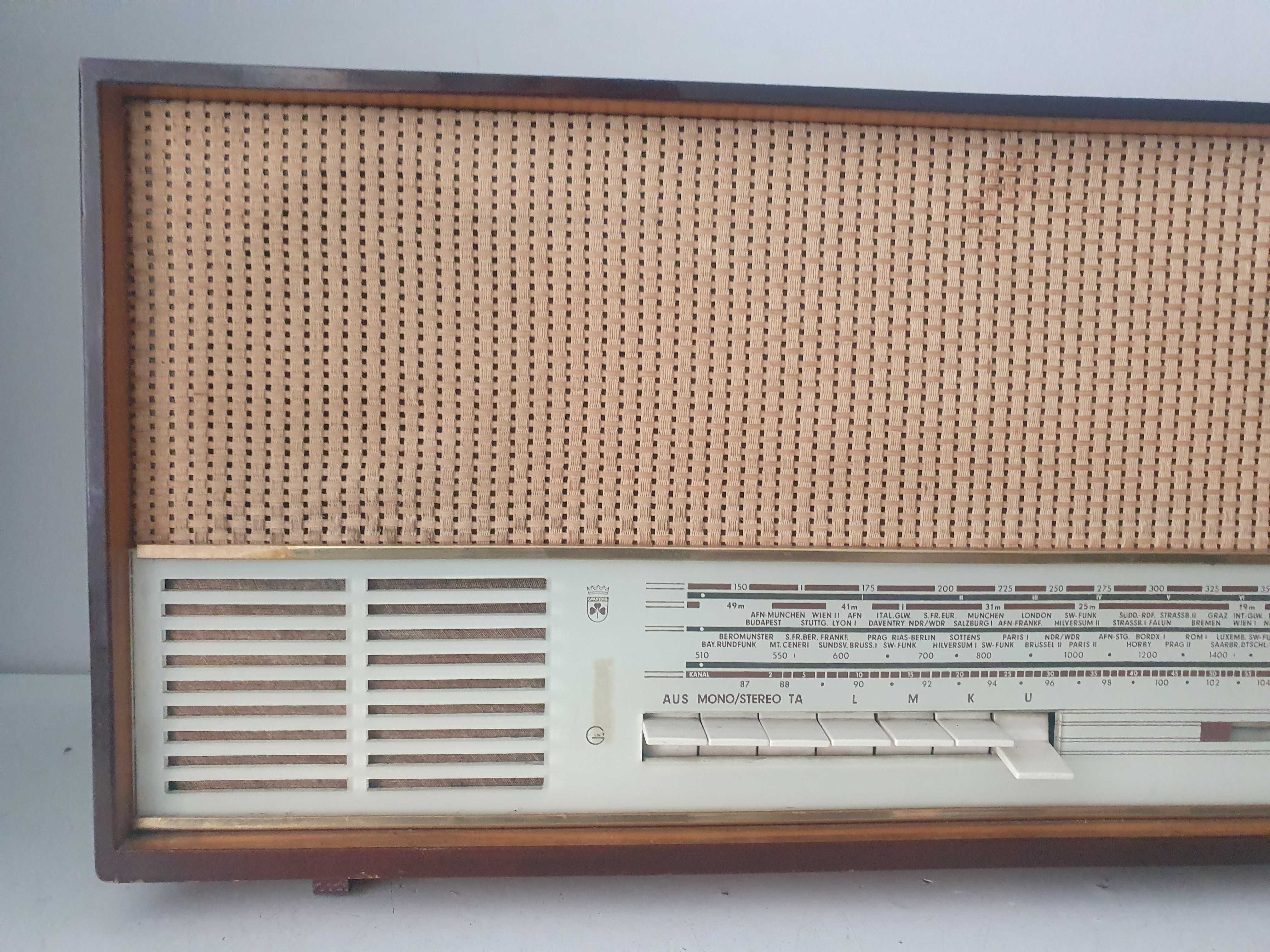 Grundig type 3070 muzica lampi tuburi radio amplificator muzica
