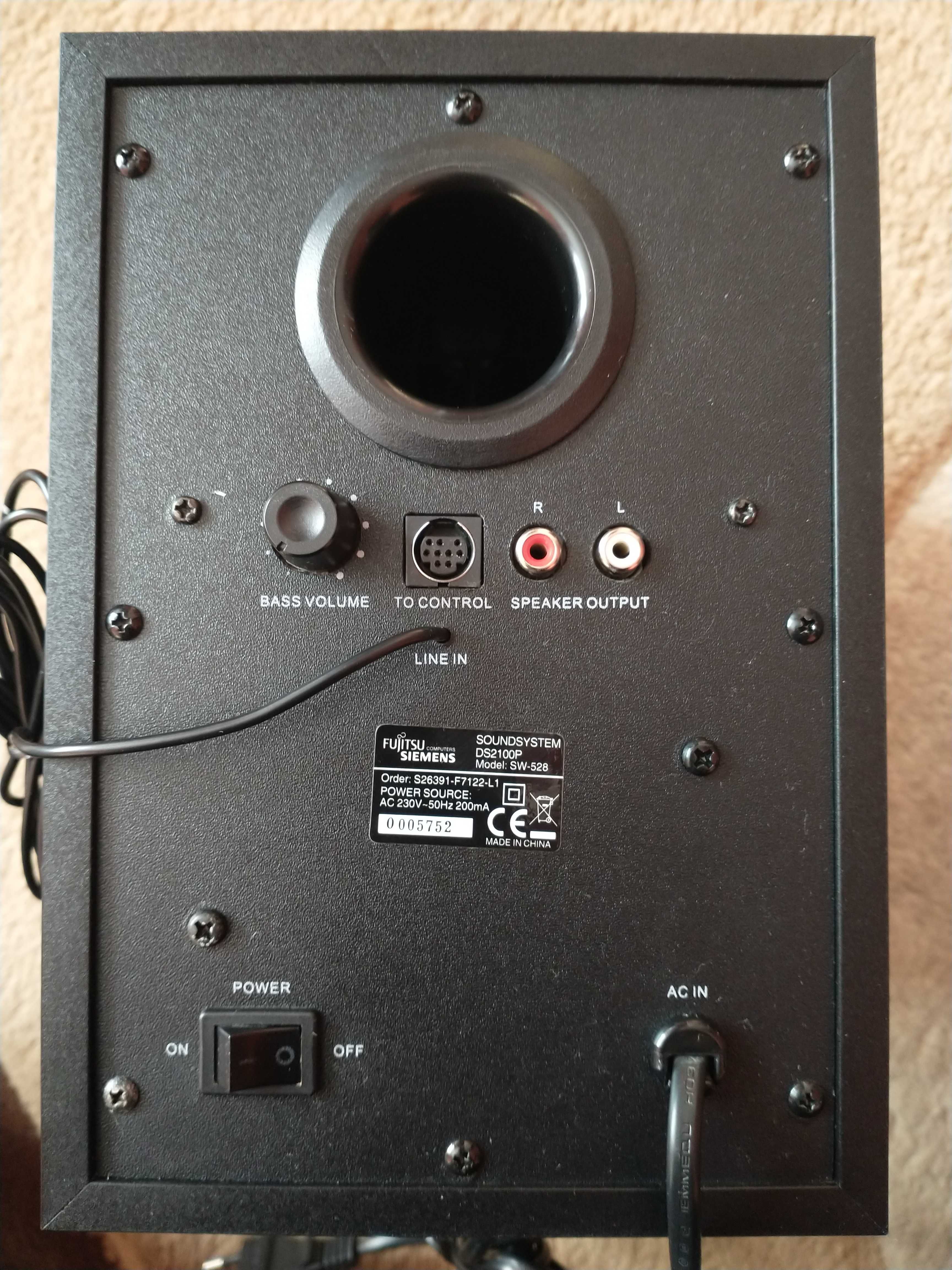 Sistem audio 2.1 Fujitsu Siemens