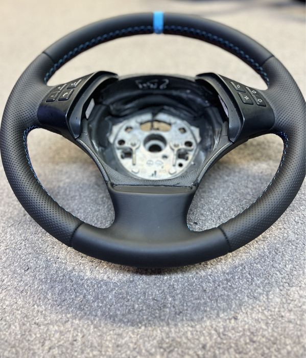 Volan piele Bmw Seria 1,Seria 3 e90/91/92/93/81/87 X1 2005-2010