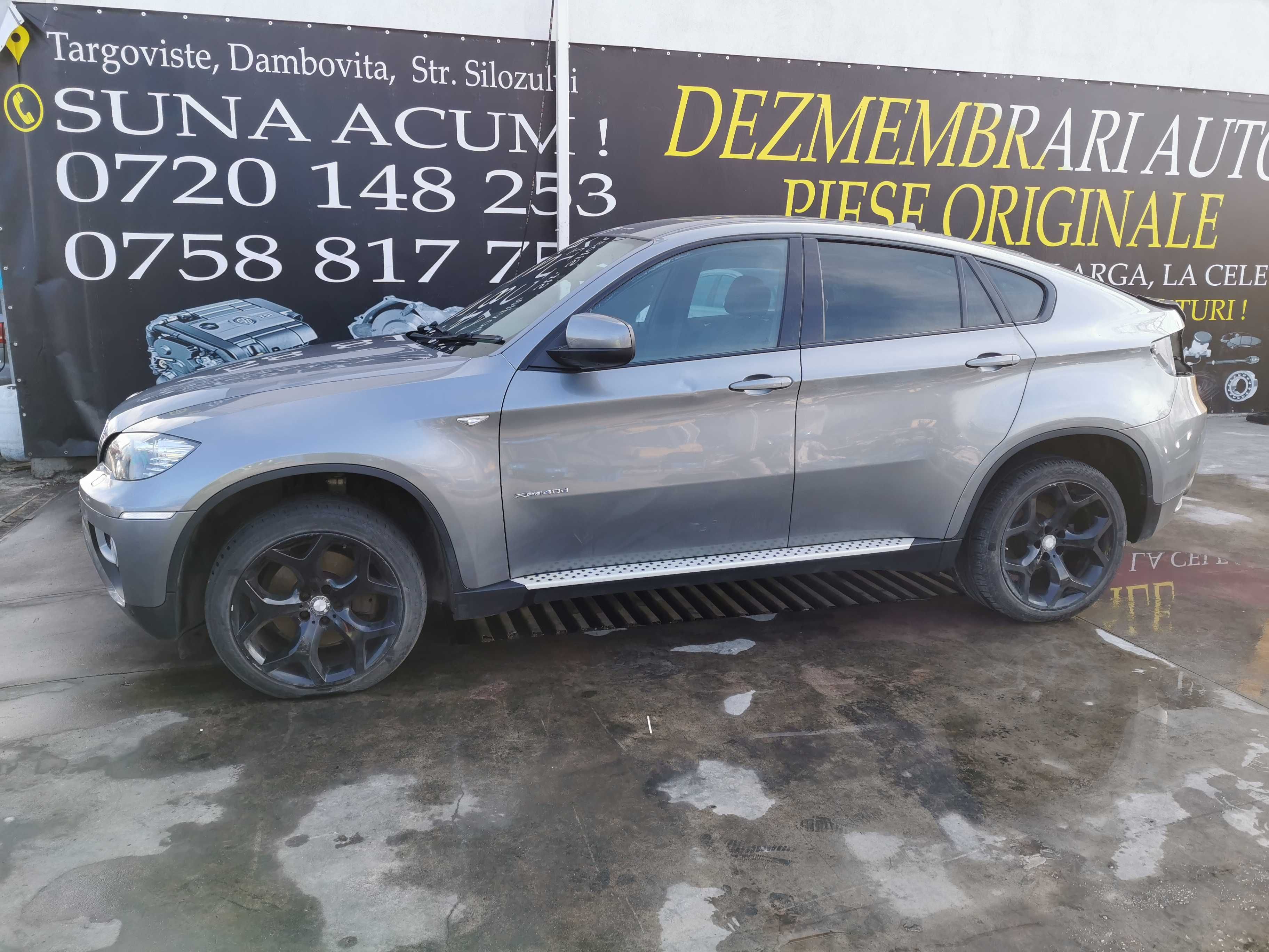 Dezmembrez bmw x6 facelift 4.0 306 cp n57d30b/bara fata x6/far x6/