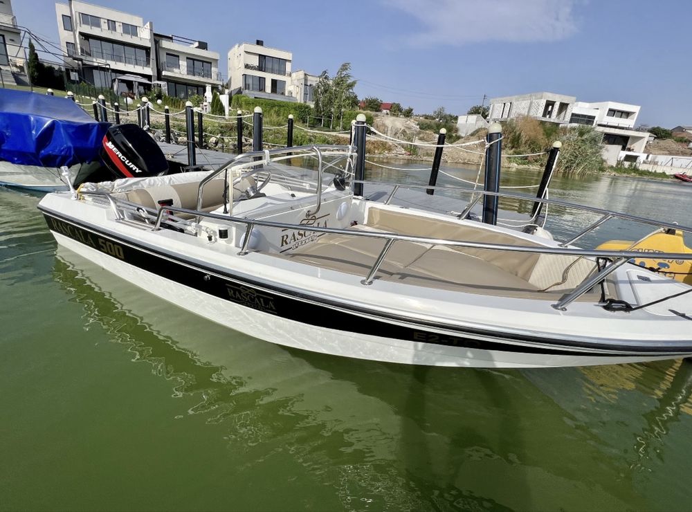 Barca rascala50 Mercury50hp /variante