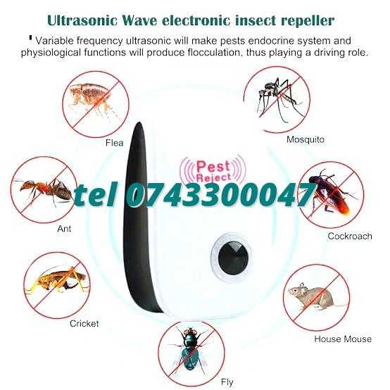 Aparat Pest Repeller Anti Soareci Anti Insecte 220v