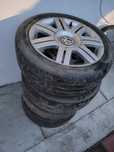 Jante 5×112vw cu anvelope R17