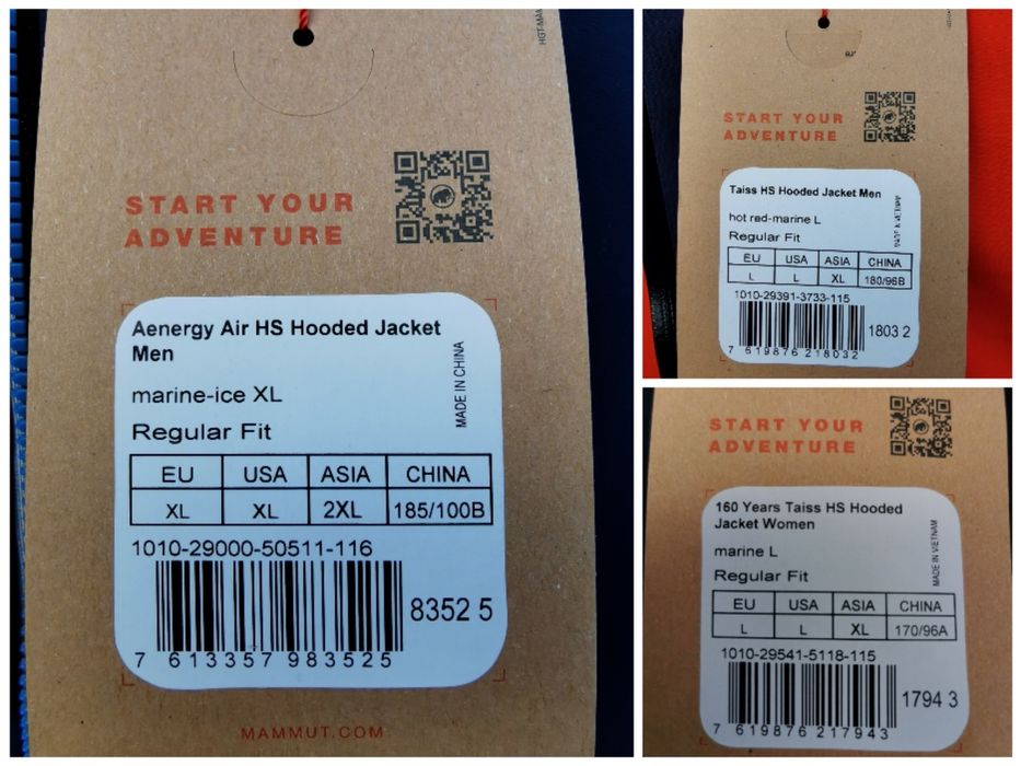 Geacă nouă Mammut L, XL bărbați L damă munte