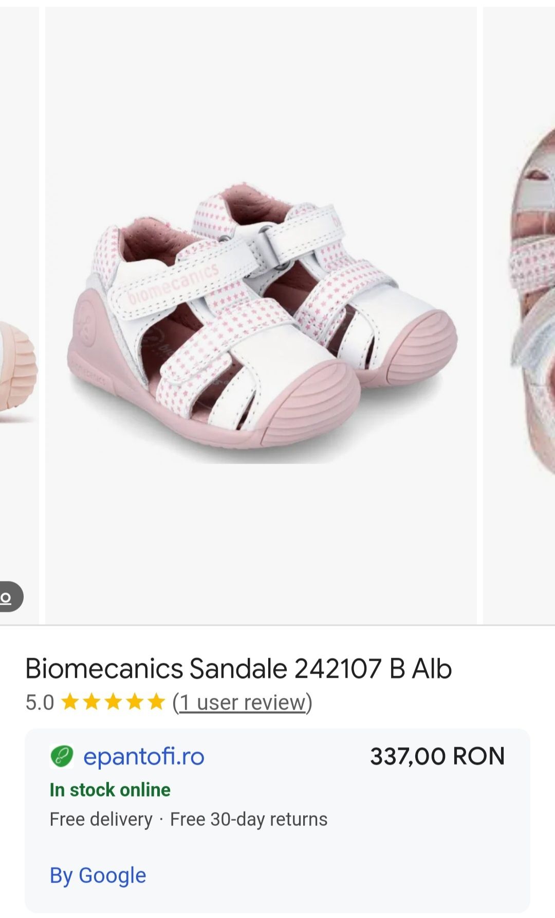 Sandale Biomecanics din piele 20