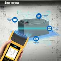 Tester baterii auto cu imprimanta AUTOOL BT760 original 6 - 32v