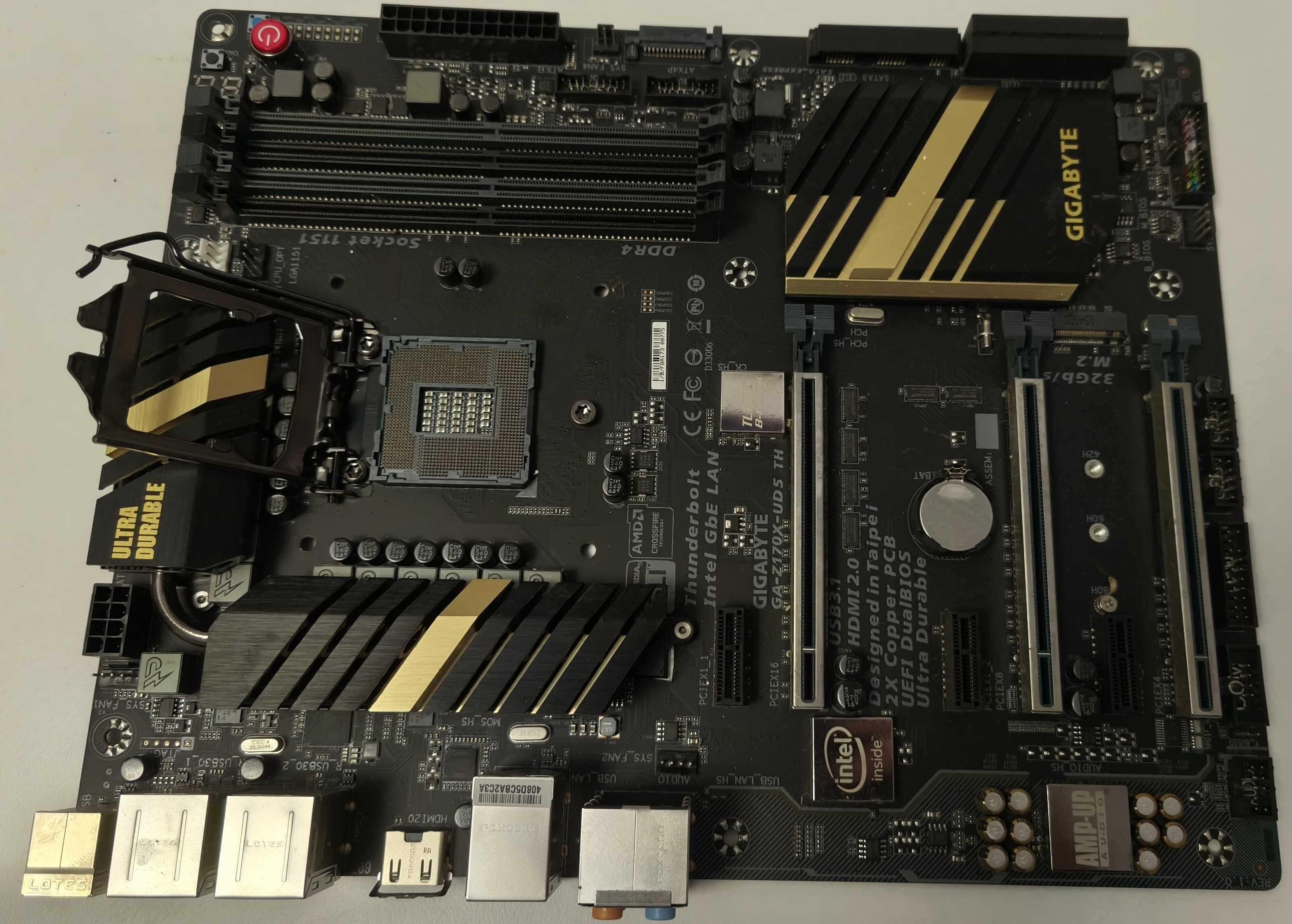 Placa de baza GIGABYTE GA-Z170X-UD5 TH soket 1151