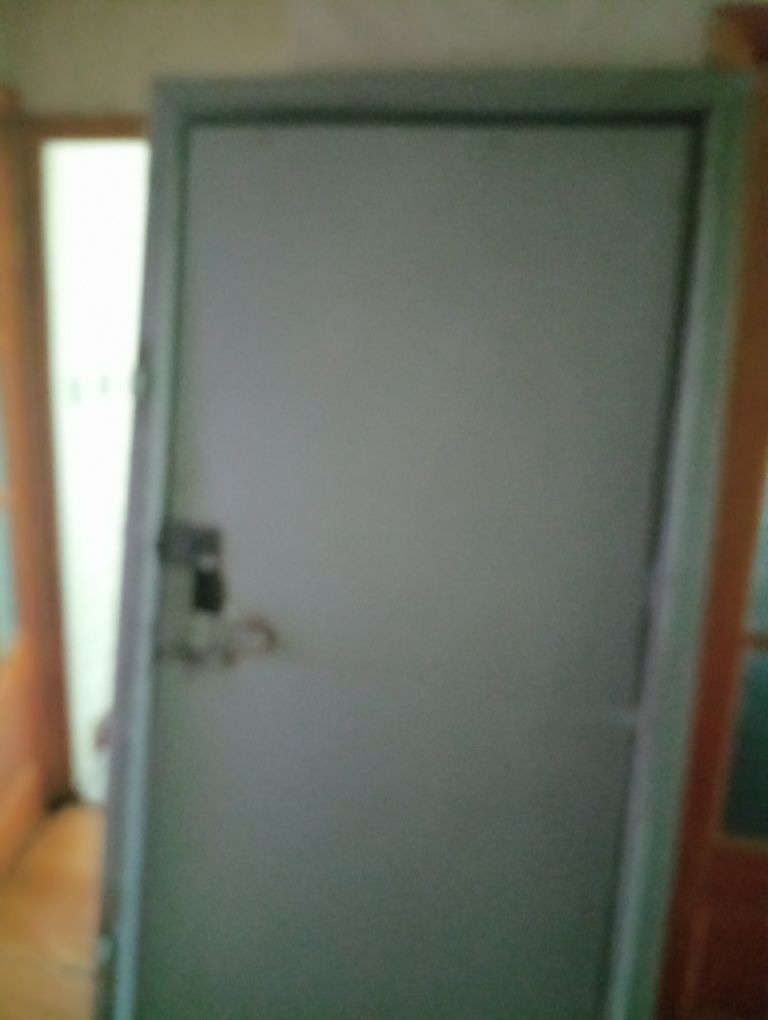 Продам железную дверь с коробкой