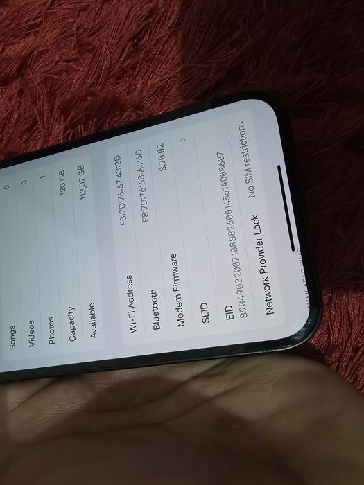 -Iphone 14Plus, Negru, 128Gb, 6Ram, bat: 86%, doar telefonul, stare fo