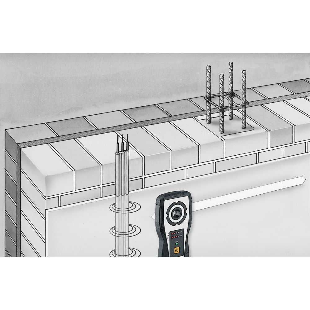 Електронен детектор за центриране на отвори Laserliner CenterScanner