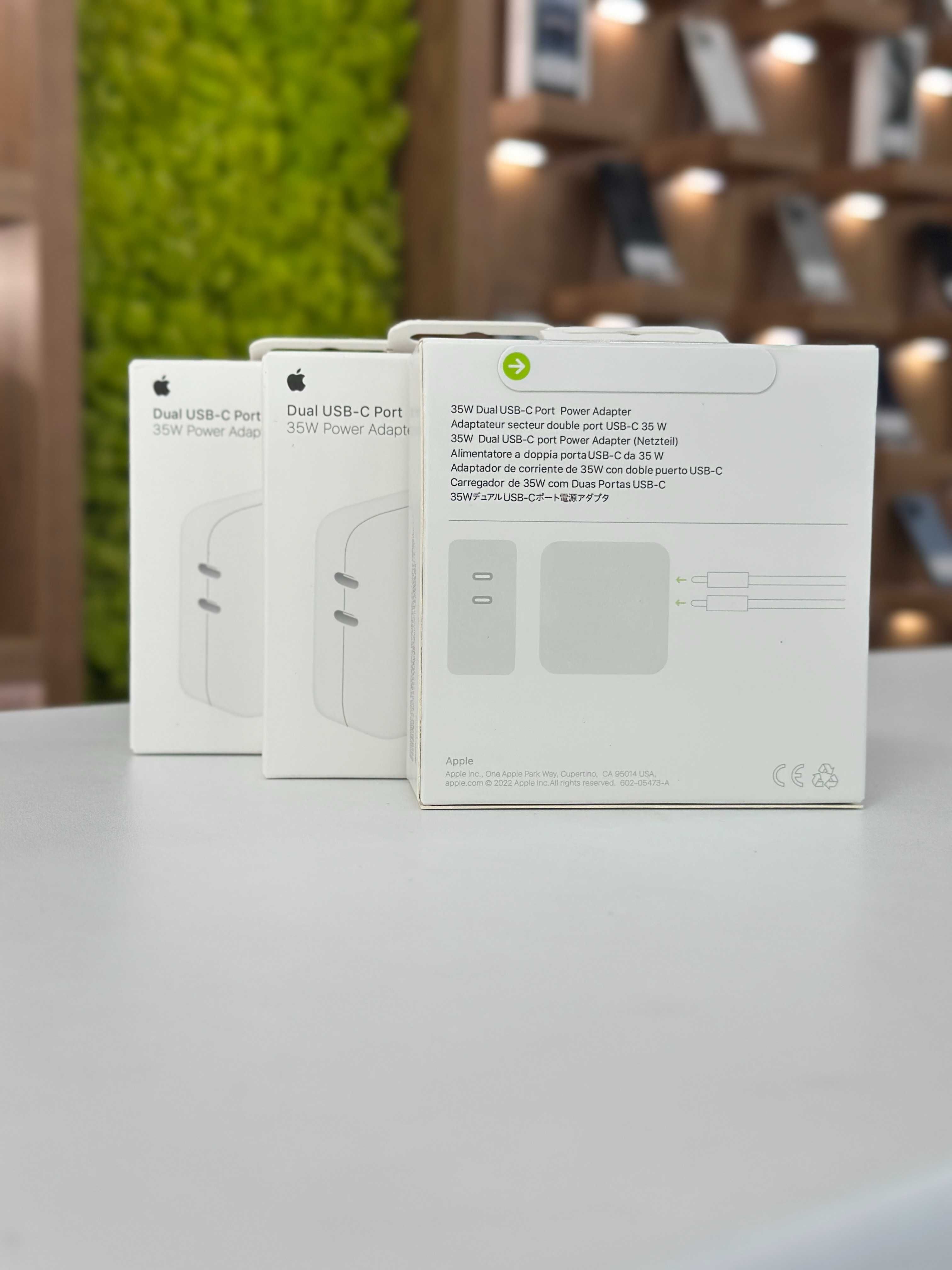 Adaptor Apple iPhone / Dual USB-C Power / 35W / 24 Luni Garantie