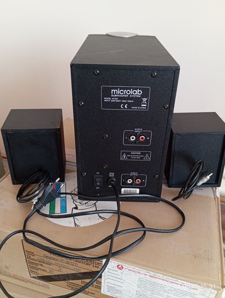 Microlab продаётся М-230.
