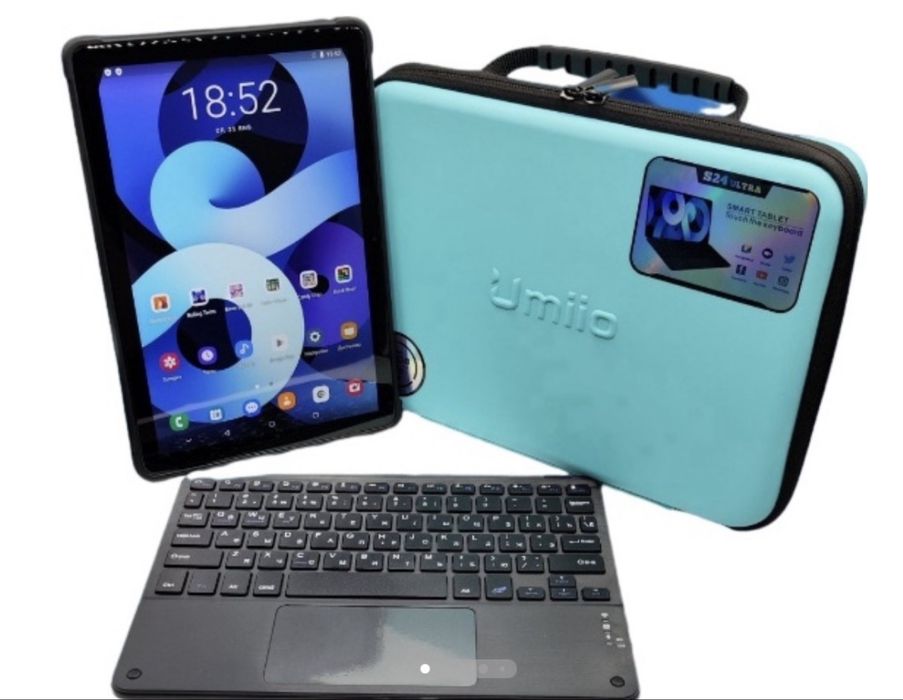 Планшет с клавиатурой и стилусом Umiio S24 Ultra рабочий