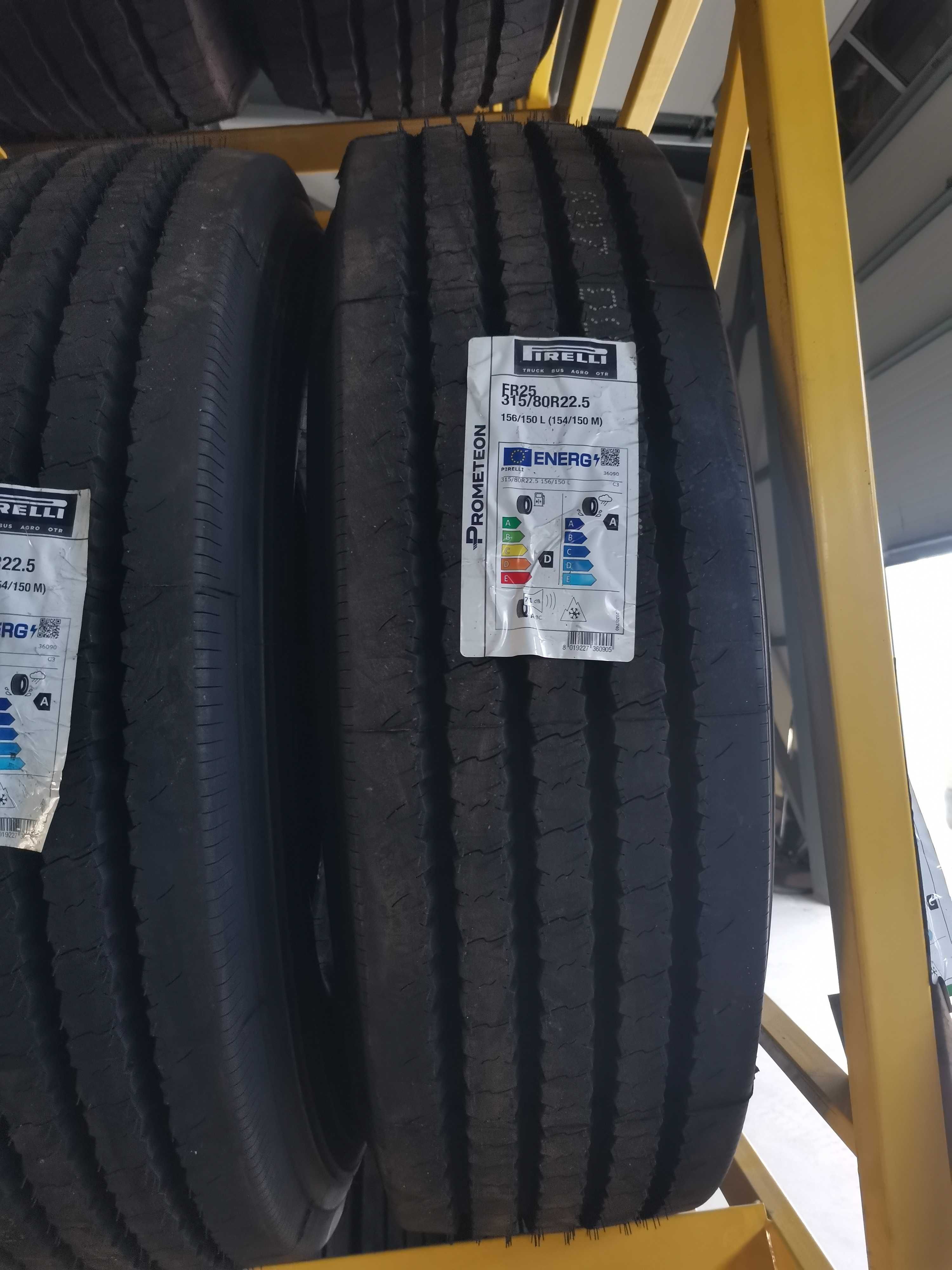 Anvelope camion noi Kelly 385/65R22,5 si Pirelli 315/80R22,5