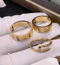 Позлатени пръстени Cartier - 750 / 18K