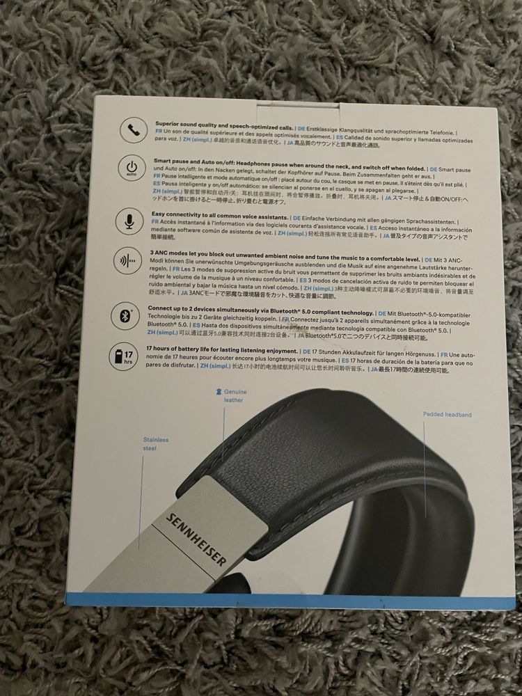 Слушалки Sennheiser MOMENTUM 3 Wireless
