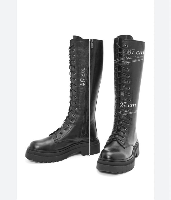 Ботуши от естествена кожа 36 номер