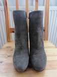 Botine noi piele 35