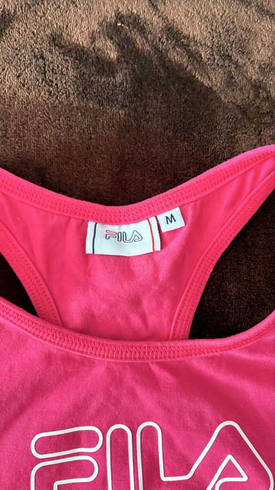 горнище за спорт Fila pink m