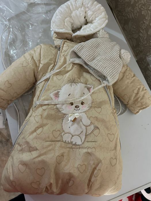 Коверт зимний для новорожденных
