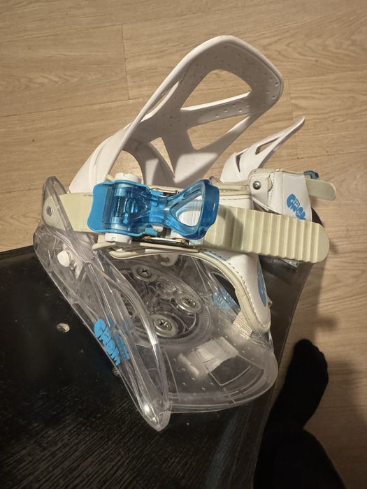 snowboard copii Ride 100 cm cu legaturi Burton