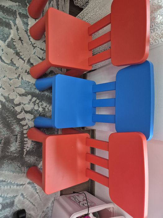 Masa cu 3 scaune copii  Ikea