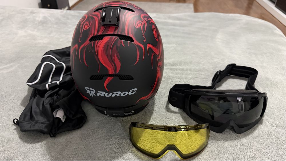 Casca Ski&Snowboard Ruroc Rg-Dx Oni L/XL