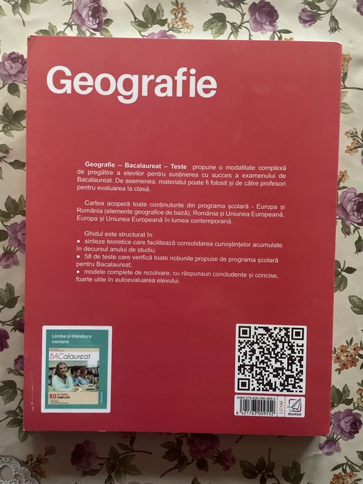 Carte geografie bac editura booklet